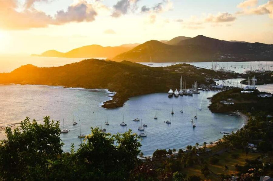 Antigua: Shirley Heights Sunset Party Transfer - The hill party before sunset: views, Kalypso music, and punch time
