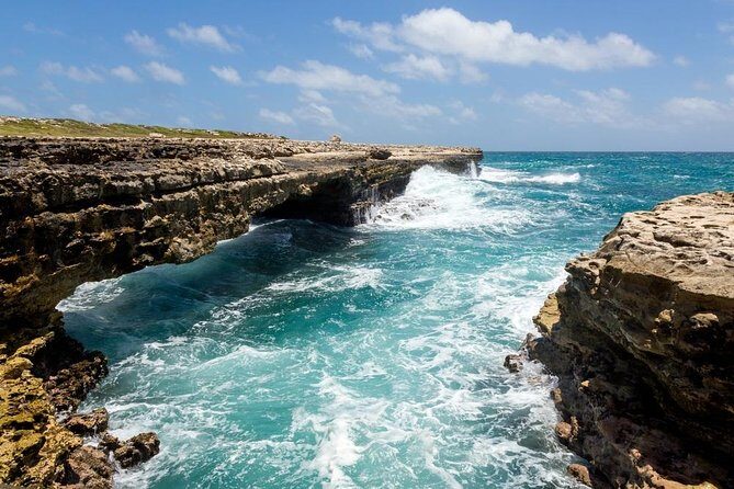 Island Safari 4x4 Discovery Tour from St John's - Devil’s Bridge: the waves that make the coast feel alive