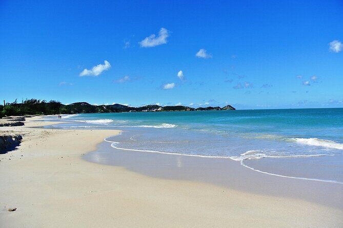 Most Beautiful Beaches of Antigua: Valley-Jolly or Fort-Dickenson - Jolly Beach: Fine Sand Walks and Easy Water Time